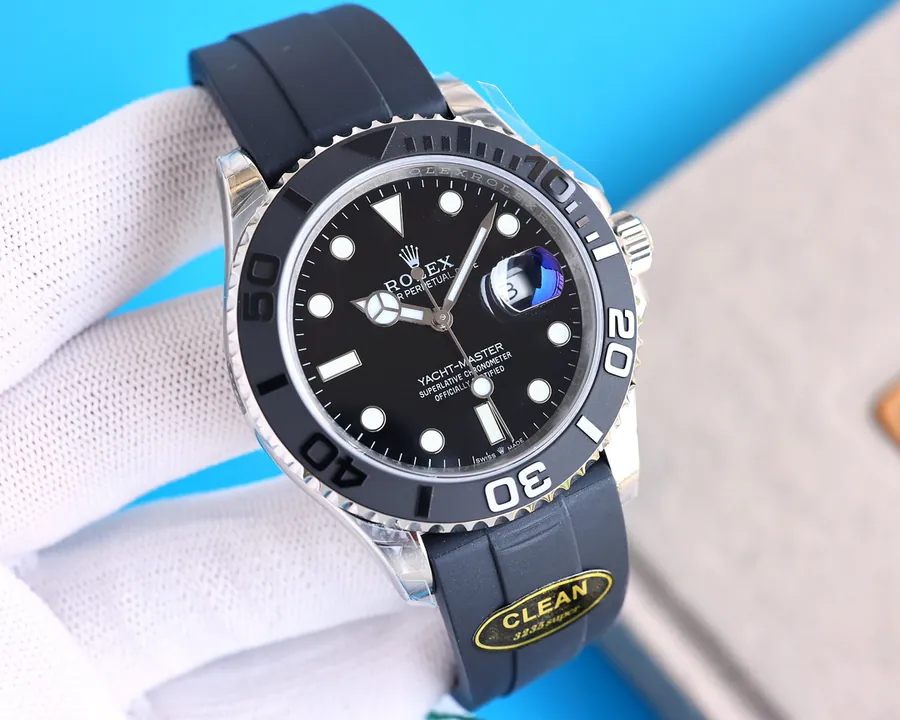 ROLEX YACHT MASTER 42mm Classic White Dial
