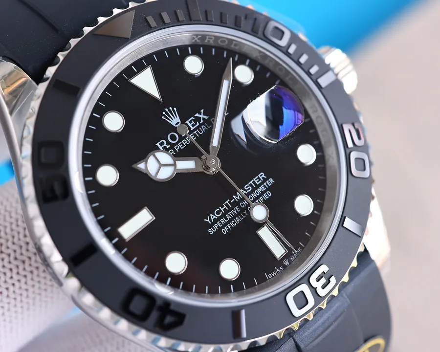 ROLEX YACHT MASTER 42mm Classic White Dial