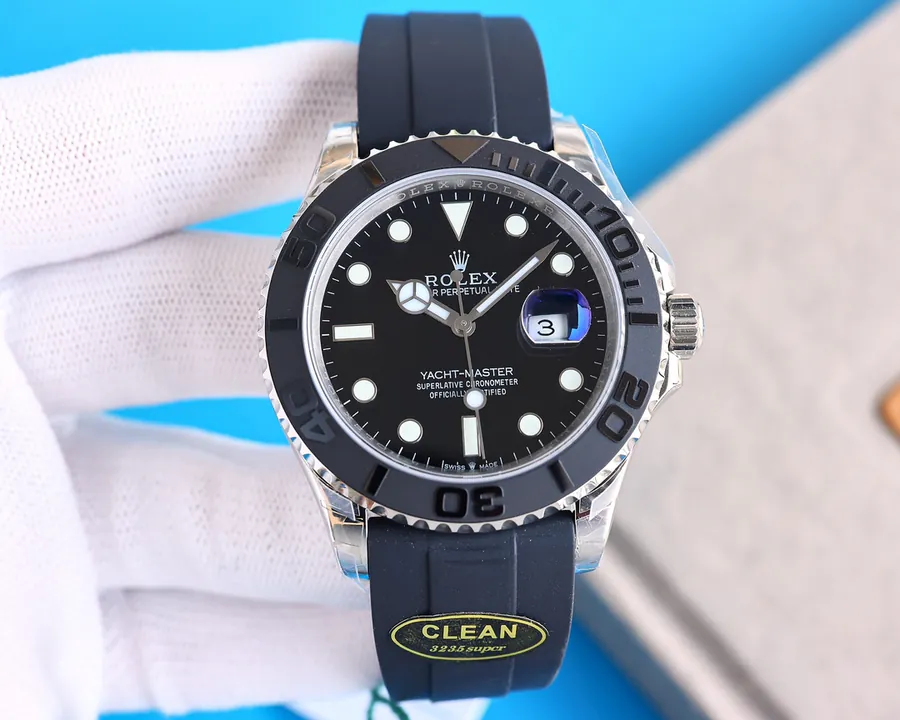 ROLEX YACHT MASTER 42mm Classic White Dial