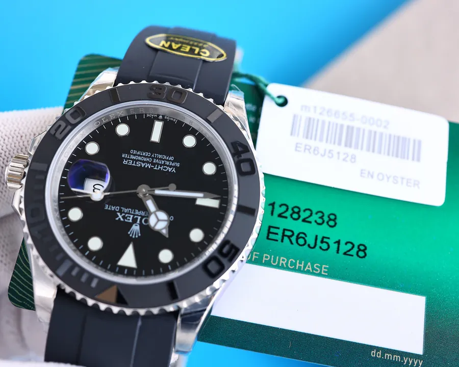 ROLEX YACHT MASTER 42mm Classic White Dial