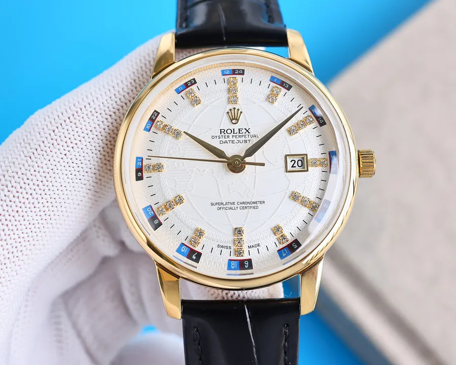 ROLEX Men's Watch Gold Rose with 50