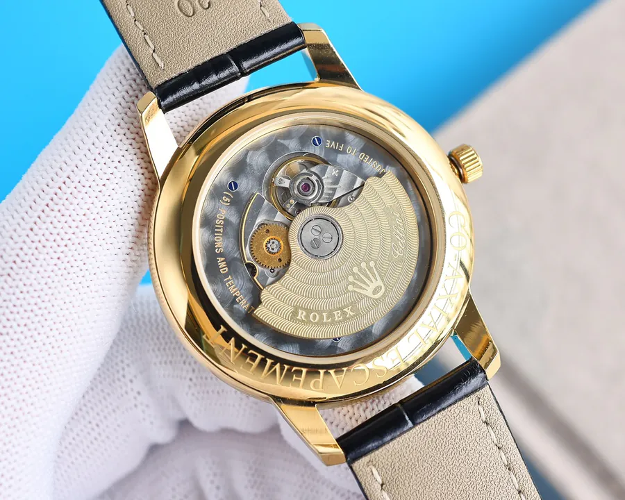 ROLEX Men's Watch Gold Rose with 50
