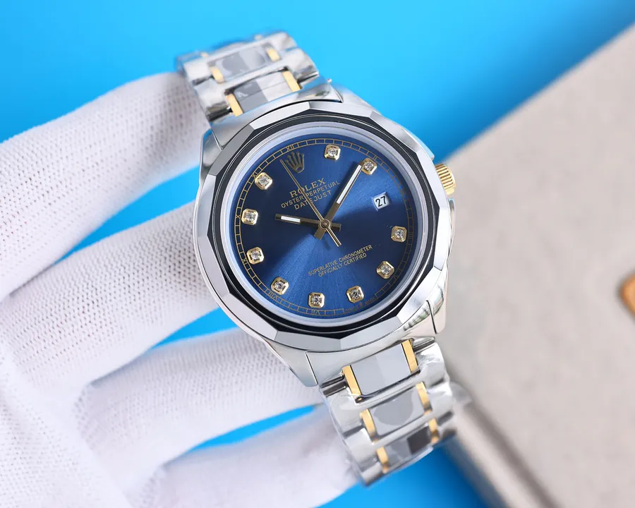 Rolex Luxury Men's Watch with Classic Three Hand Design