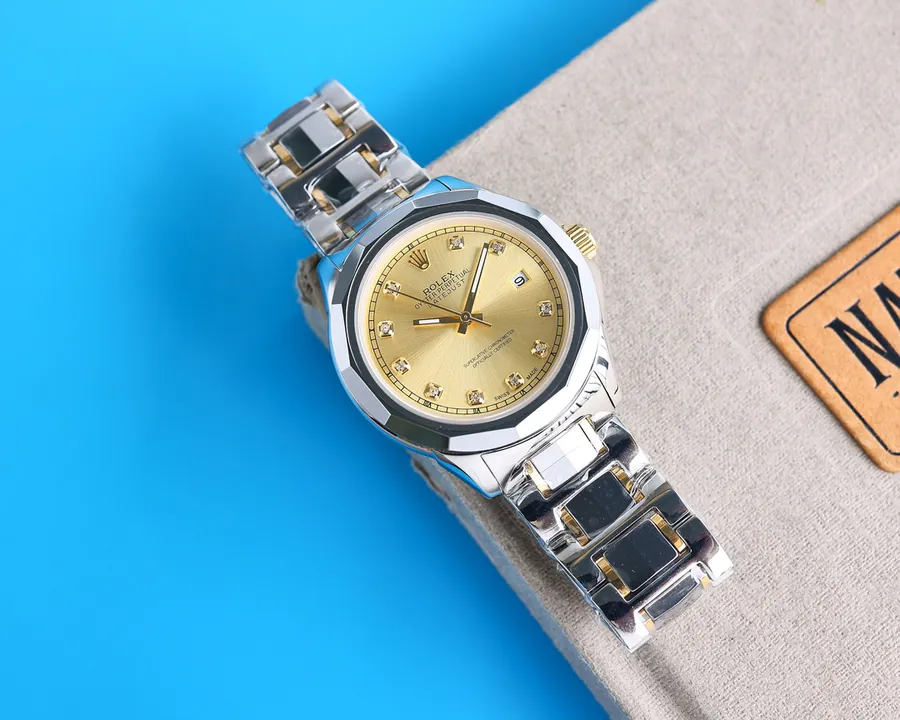 Rolex Luxury Men's Watch with Classic Three Hand Design