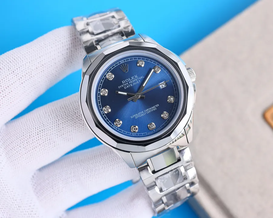 Rolex Luxury Men's Watch with Classic Three Hand Design
