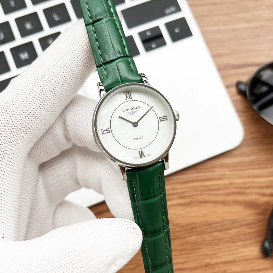 LONGINES Ladies' Watch in White Dial with 190mm and 210mm Bands