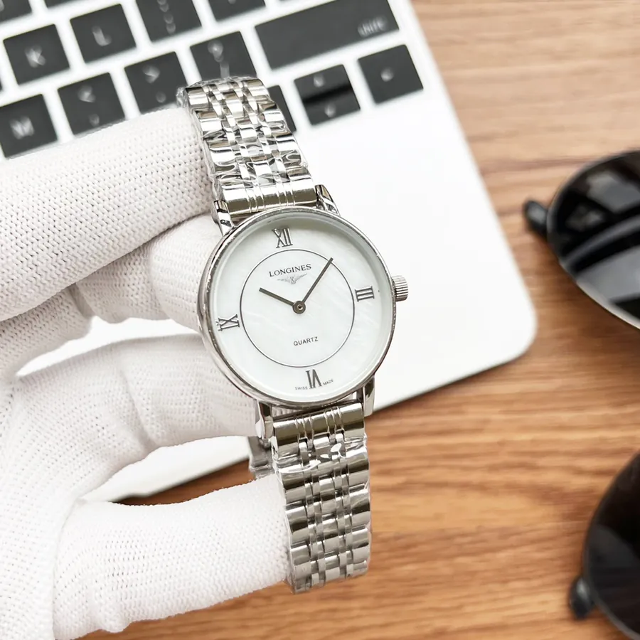 LONGINES Ladies' Watch with 316 Stainless Steel and Leather Strap