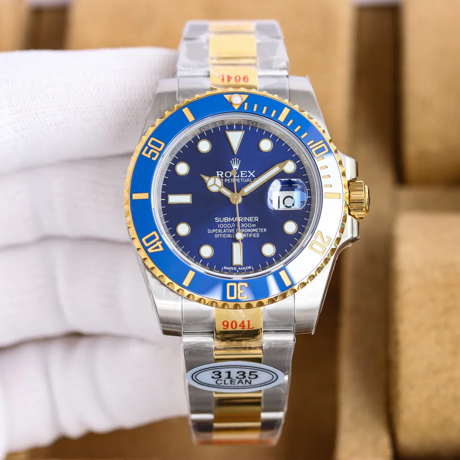 Rolex Oyster Perl Black Dial Watch