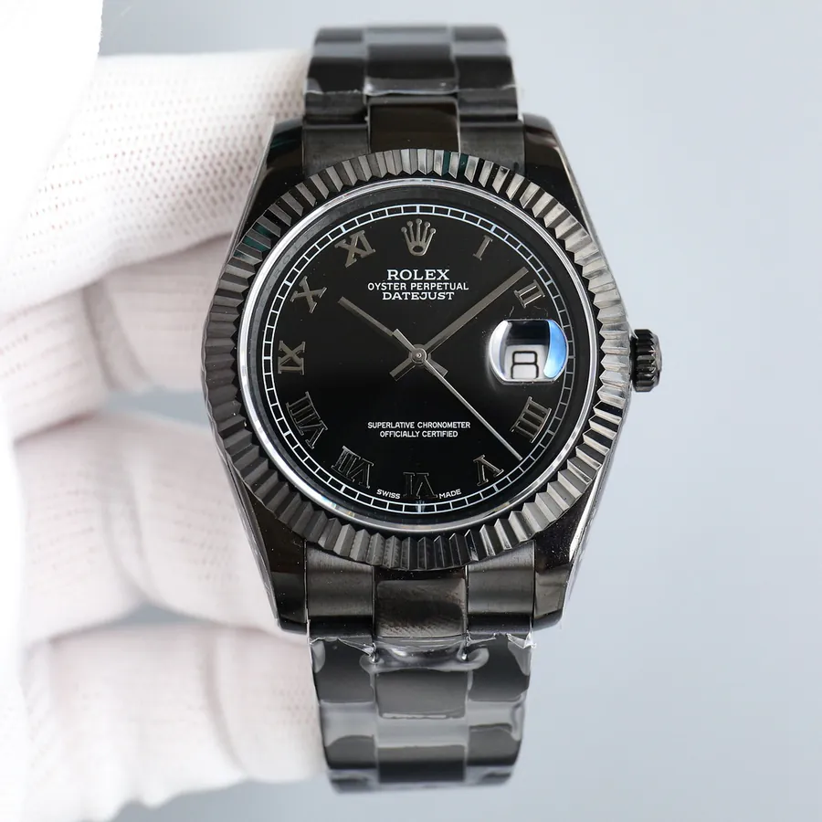 Rolex Oyster Perpetual Black Dial Watch
