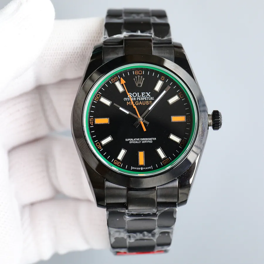 Rolex Oyster Perpetual Black Dial Watch