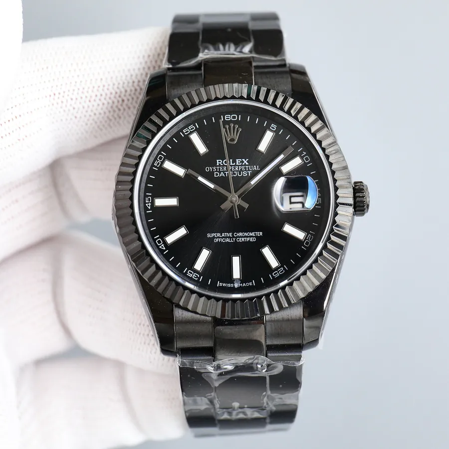Rolex Oyster Perpetual Black Dial Watch