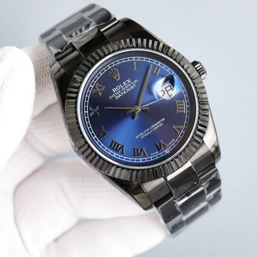Rolex Oyster Perpetual Black Dial Watch