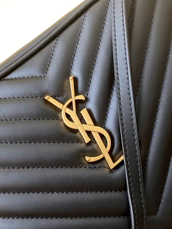 Classic Saint Laurent YSL Premium Leather Camera Bag