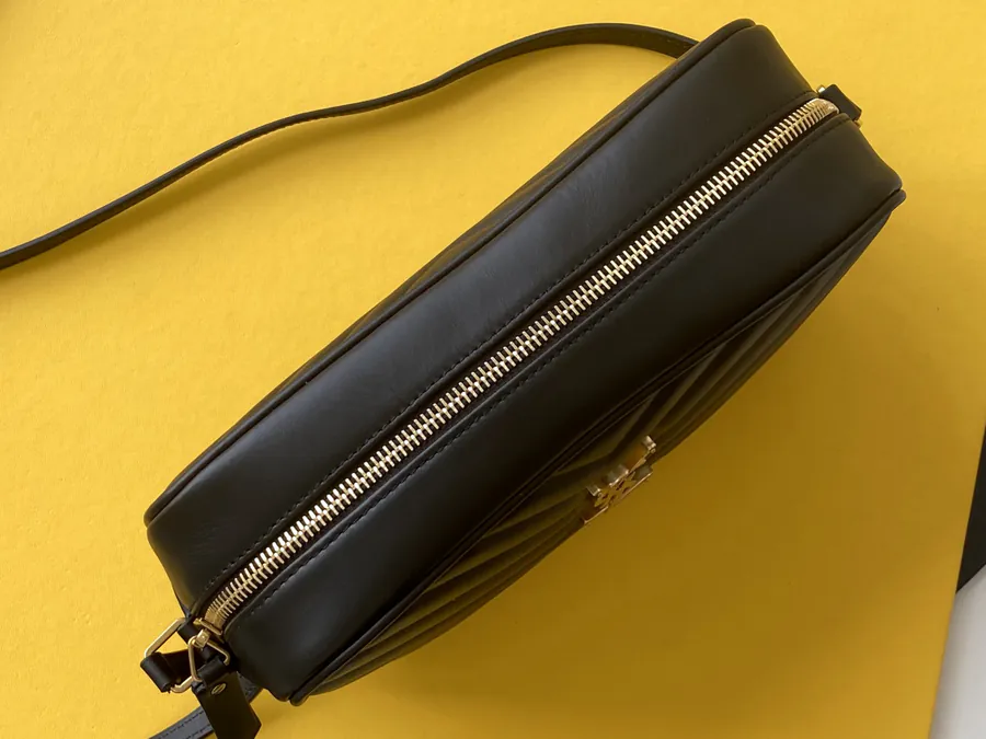 Classic Saint Laurent YSL Premium Leather Camera Bag
