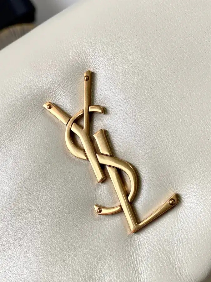 Calyposo Chain Bag Italian Lamb Leather, Y Brand Logo and Hardware