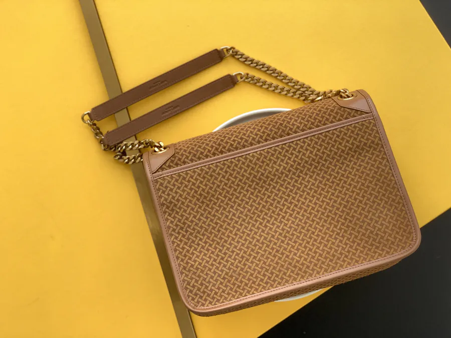P720 Niki Family Latest Derivative Grained Print Bucket Bag