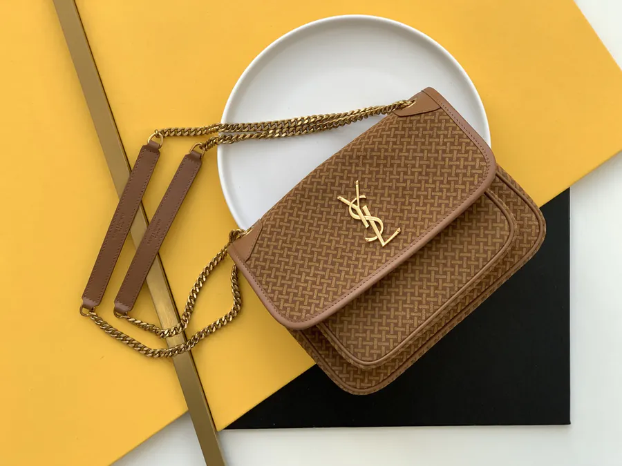 P680 Niki Family New Edition Bucket Bag with Grained Calfskin
