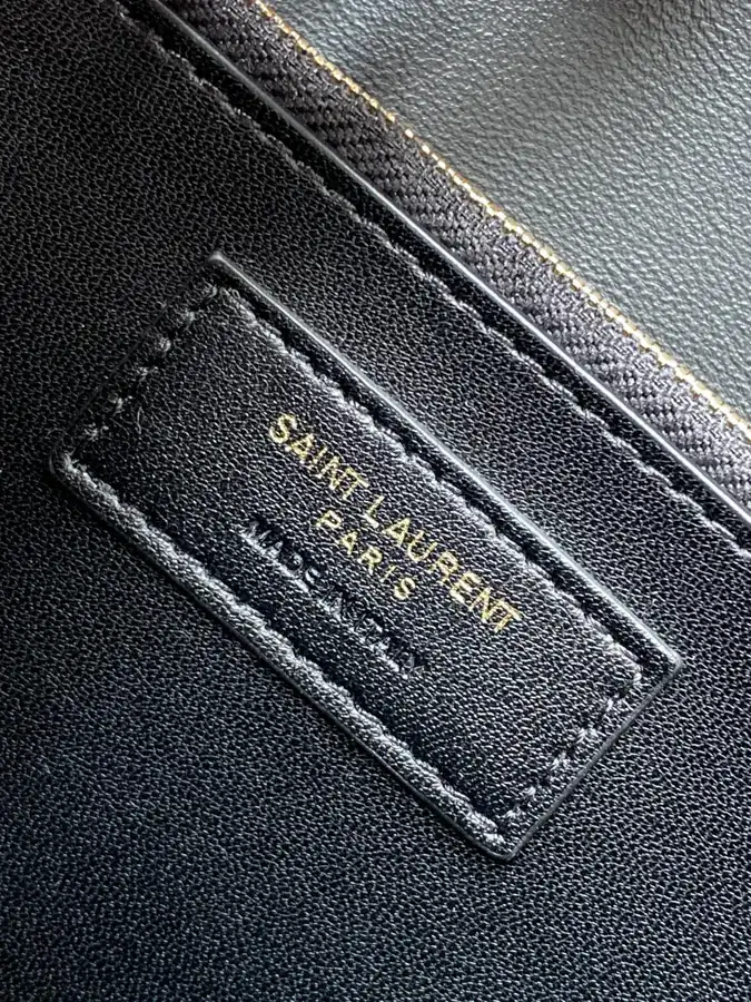 GABY Mini Envelope Bag Italian Lamb Leather, Full Leather, Metal Logo, Detachable Straps