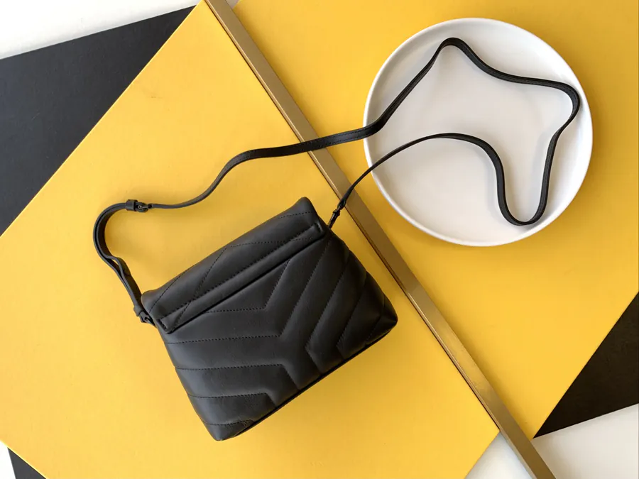 YSL Premium Original Calfskin Crossbody Bag