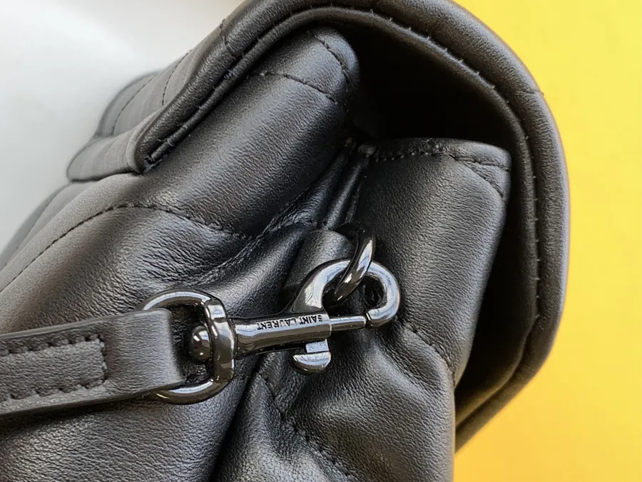 YSL Premium Original Calfskin Crossbody Bag
