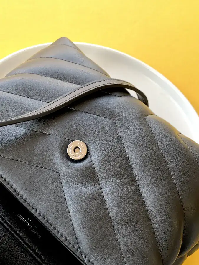 YSL Premium Original Calfskin Crossbody Bag
