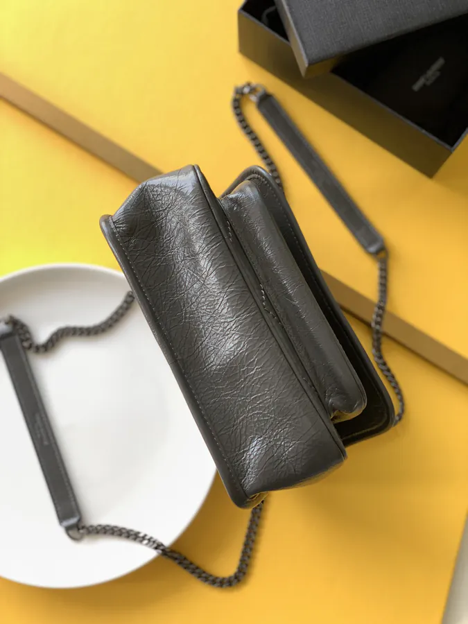 YSL Saint Laurent Baby Niki in Grained Calfskin