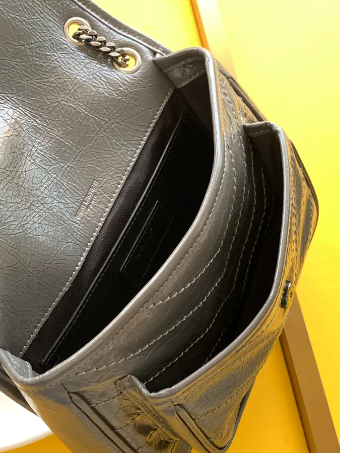 YSL Saint Laurent Baby Niki in Grained Calfskin