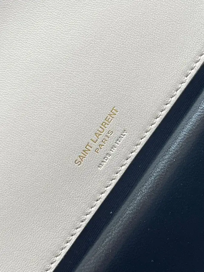 Loulou Large Envelope Bag with Grained Calfskin