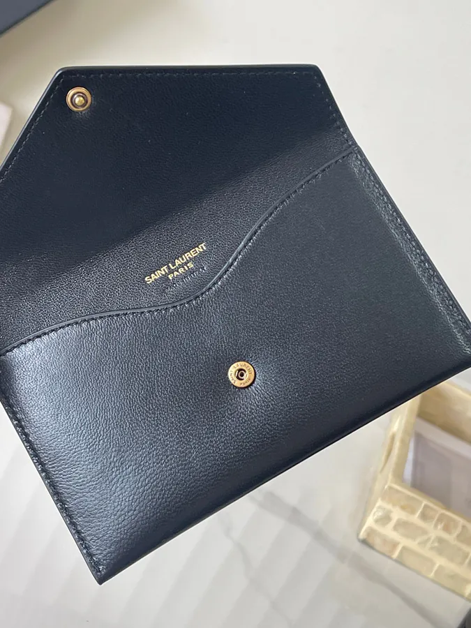 Loulou Large Envelope Bag with Grained Calfskin
