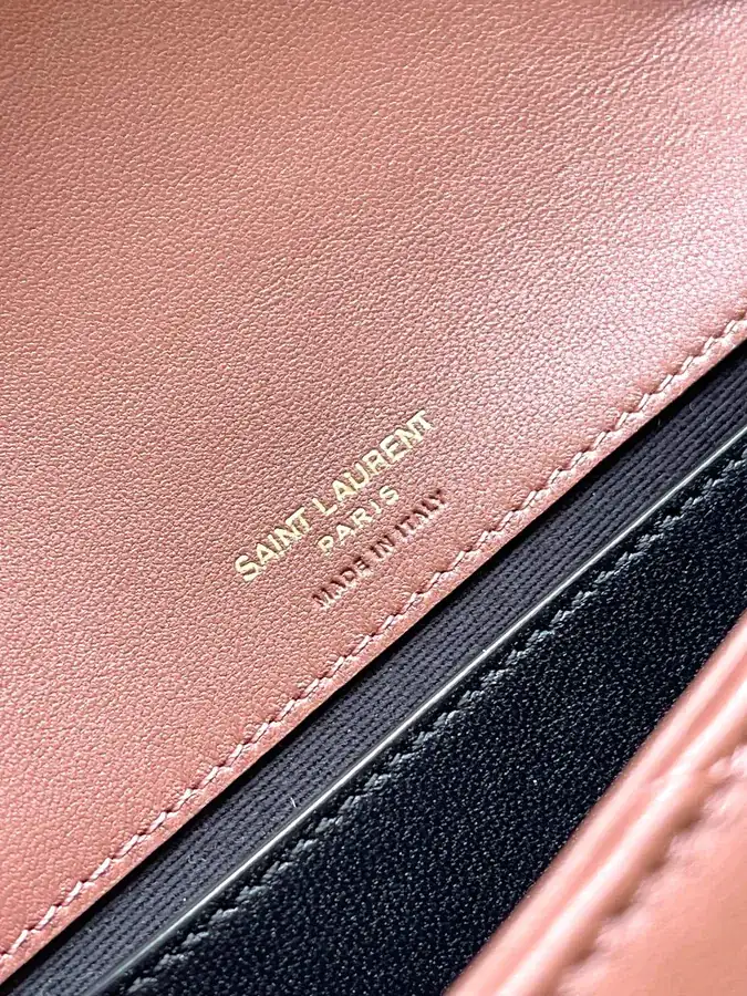 Lou Lou Mini Envelope Handbag in Grained Calfskin