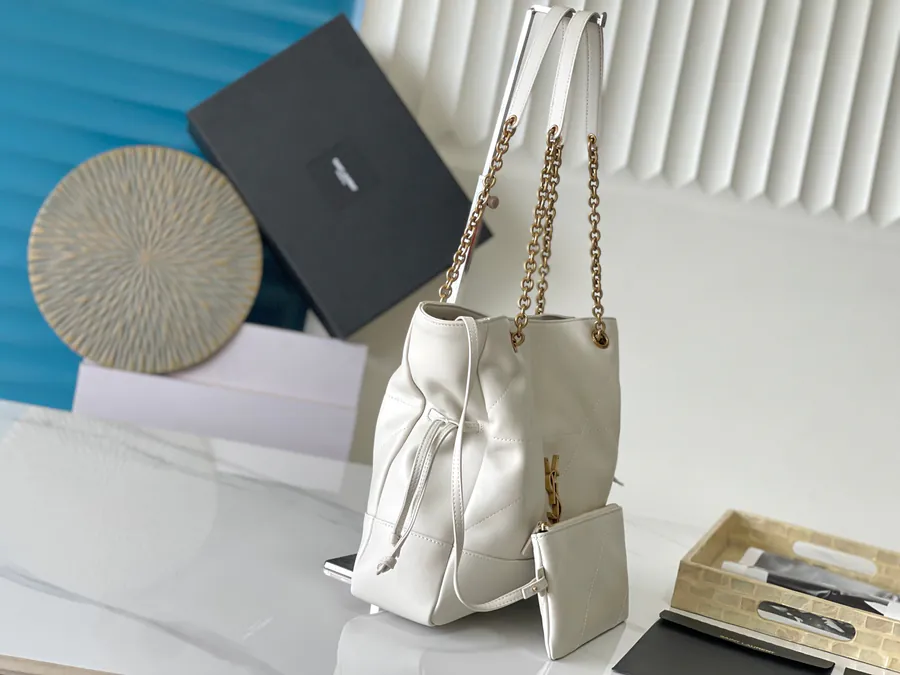 YSL Jamie 4.3 Large Pochon Shoulder Bag