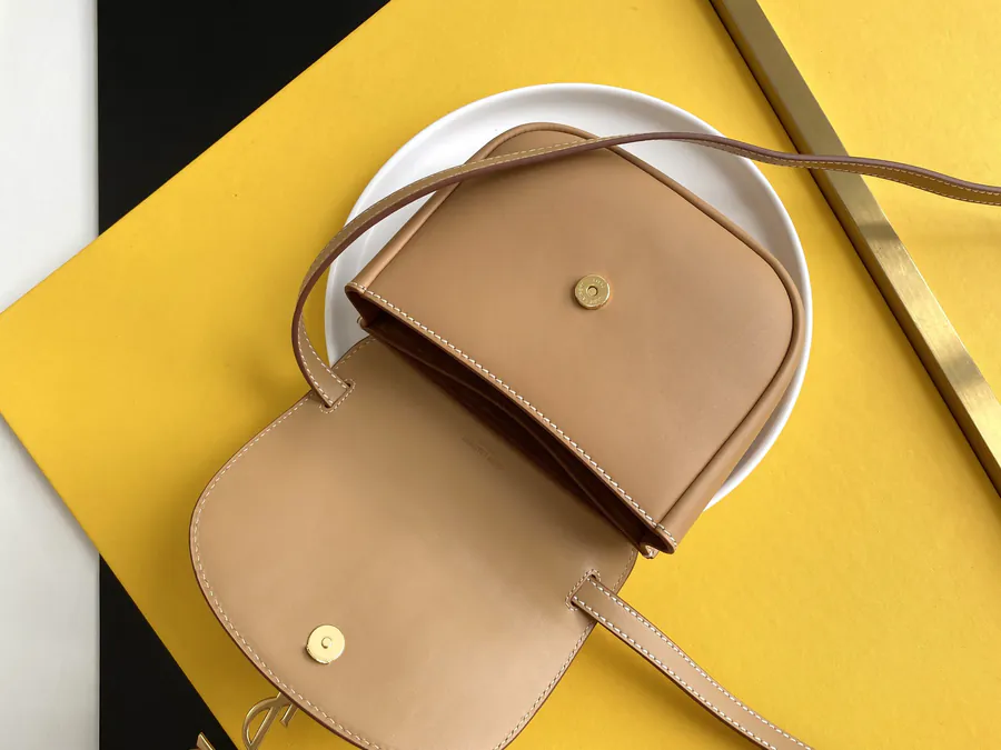 YSL 2021 New Color Block Bucket Bag