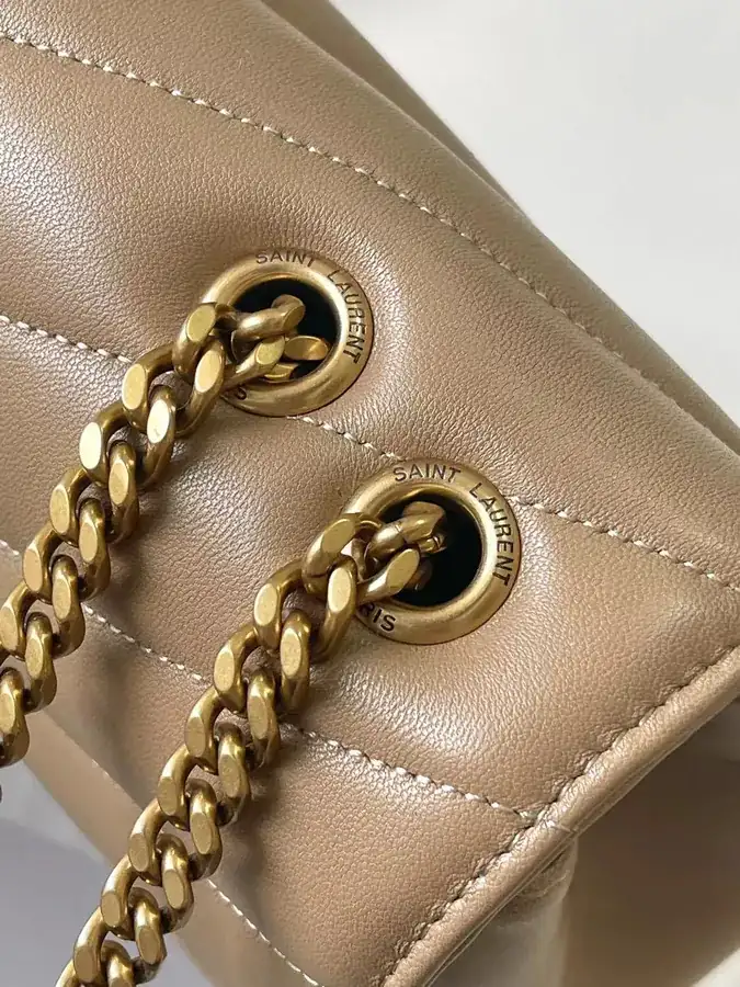 Lou Lou Large Handbag with Grained Calfskin
