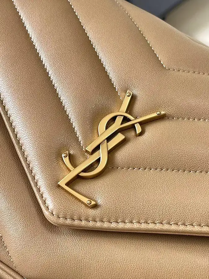 Lou Lou Large Handbag with Grained Calfskin