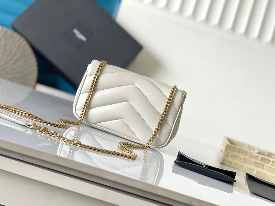 Lou Lou Mini Envelope Bag Original Leather