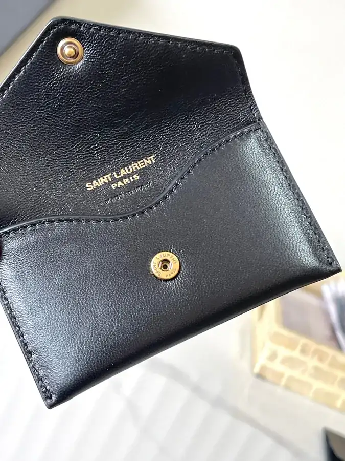 Lou Lou Mini Envelope Bag in Grained Lambskin