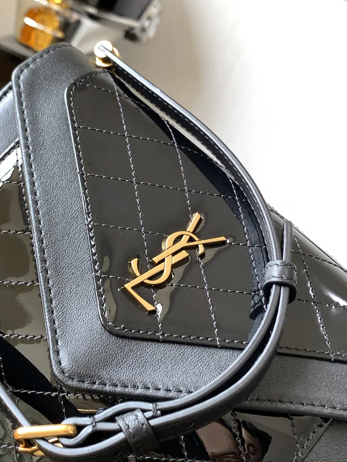 GABY Mini Envelope Bag in Grained Calfskin