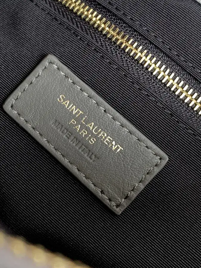 SLP Upgraded Flip Cover Postman Bag Black Gold Trim