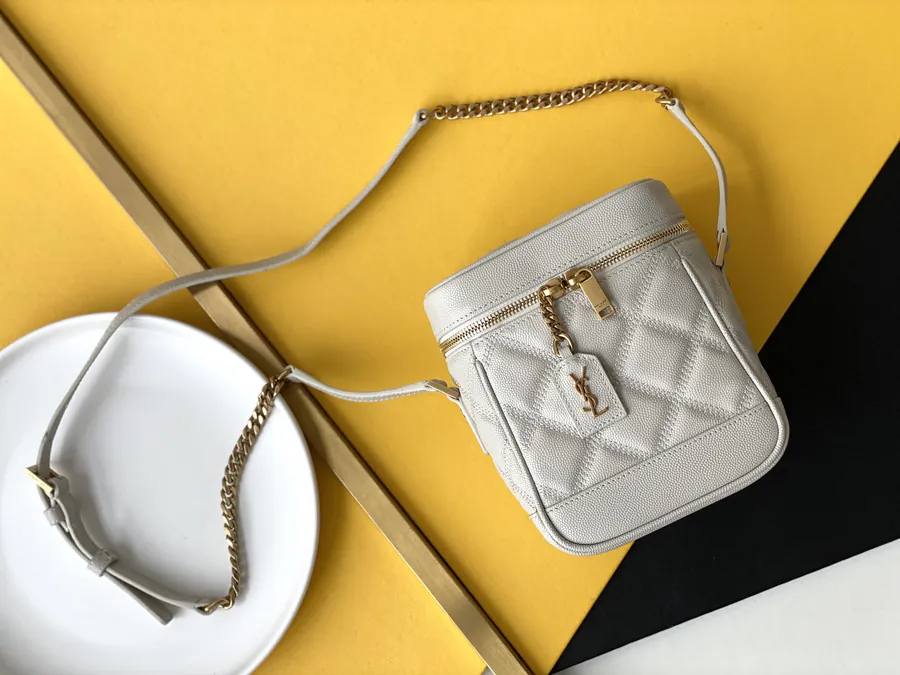 YSL Supreme Original Calfskin Bucket Bag