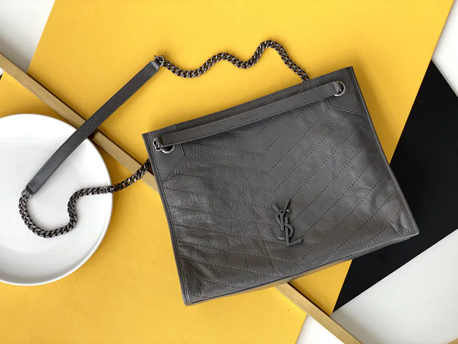 Niki Shopping Bag Original Leather Version with Logo