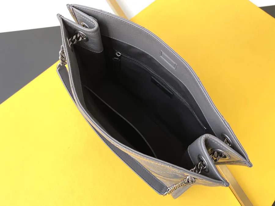 Niki Shopping Bag Original Leather Version with Logo