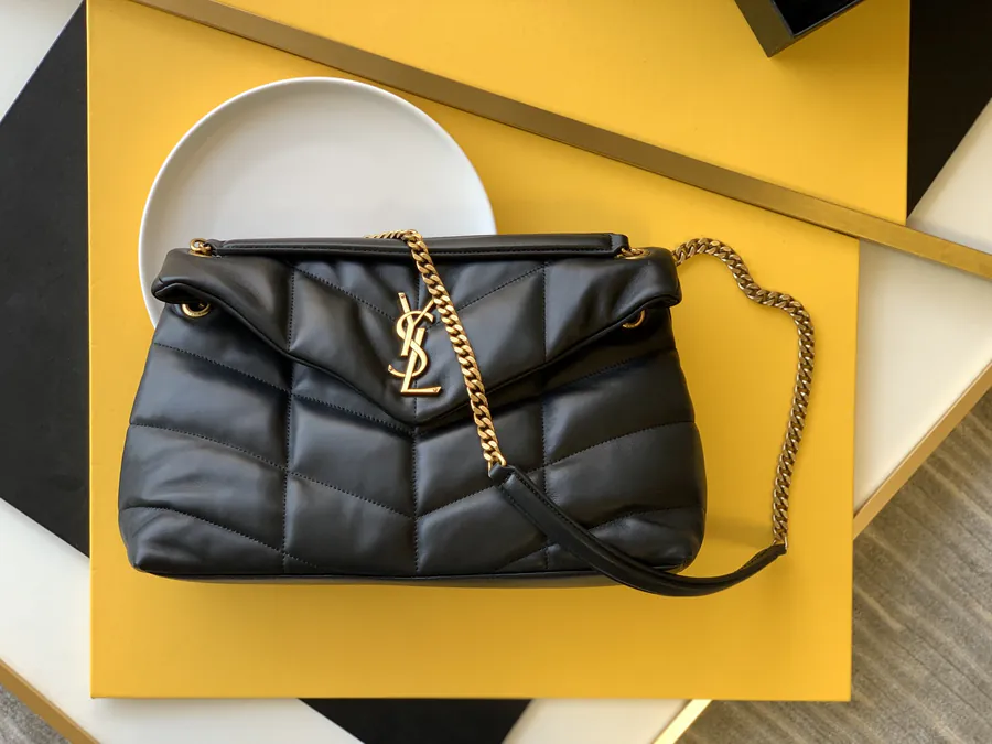 YSL LOULOU PUFFER Premium Leather Handbag