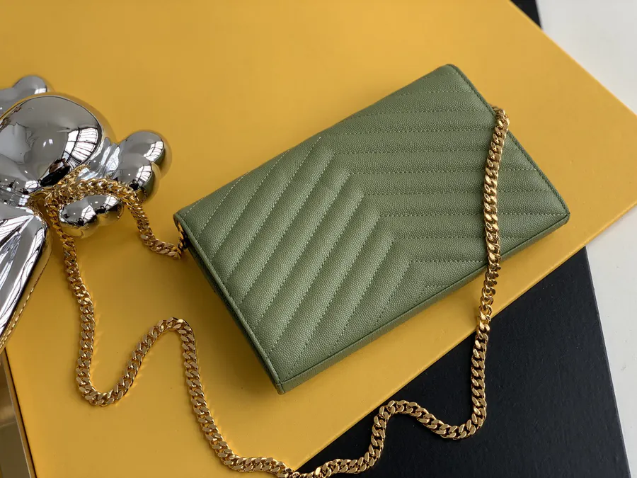 YSL Envelope Bag 360452 Grained Calfskin