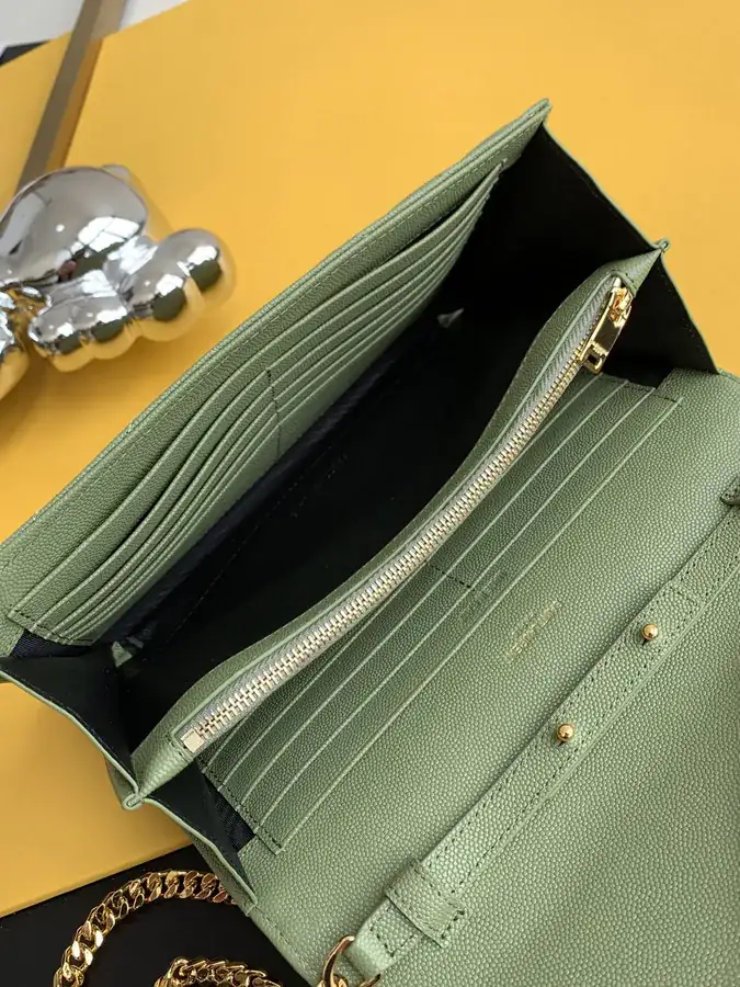 YSL Envelope Bag 360452 Grained Calfskin