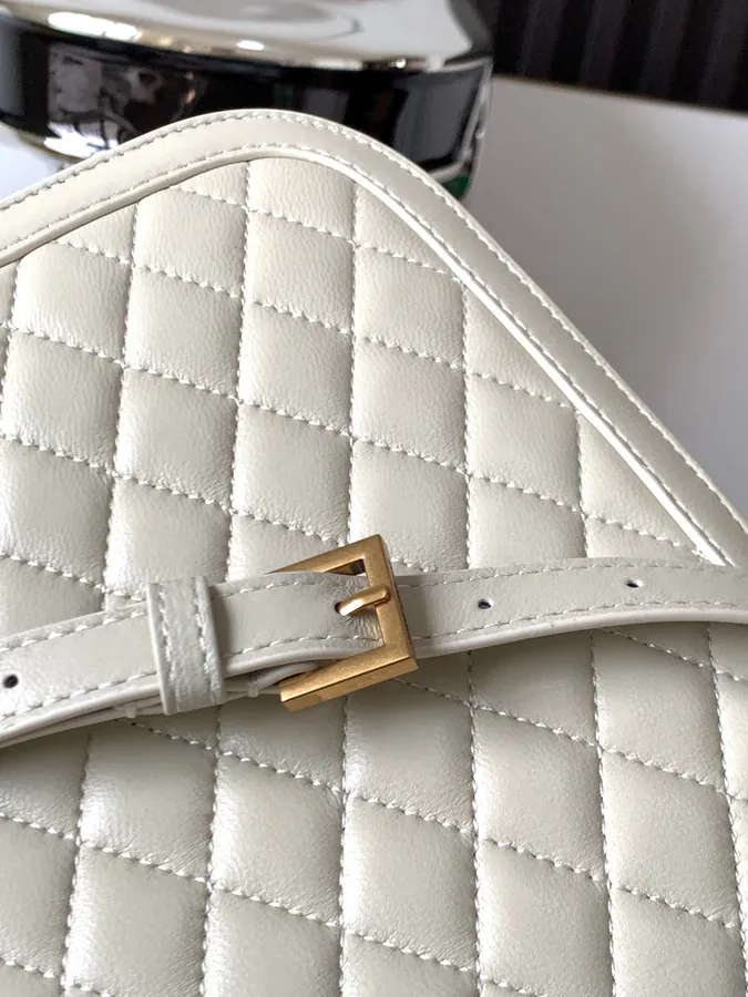 Solferino Bucket Bag in Grained Lambskin