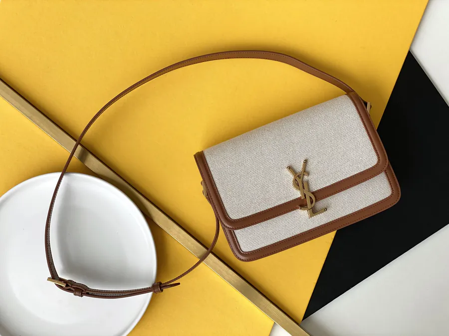 Solferino Box Vintage Inspired Canvas Bag