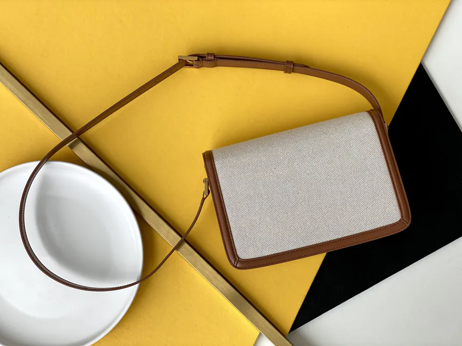 Solferino Box Vintage Inspired Canvas Bag