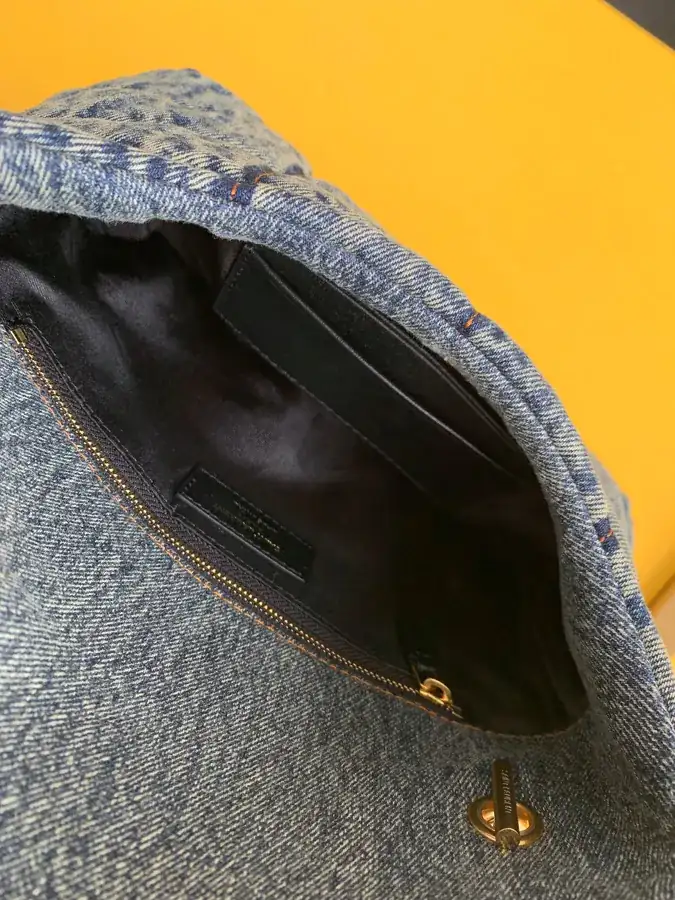 LOULOU PUFFER Mini Quilted Bag with Soft Texture