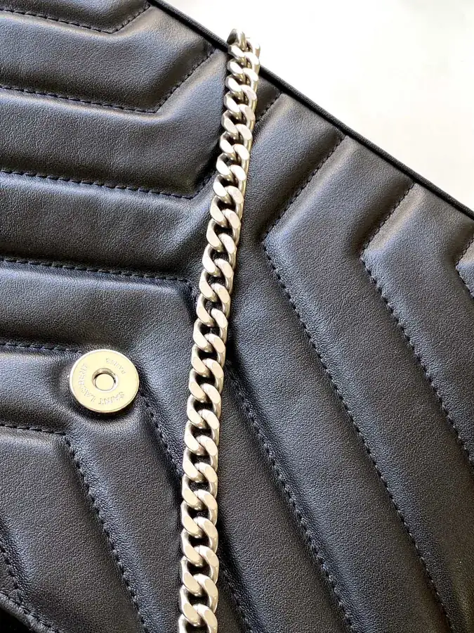 SLP Bucket Bag with Original Calfskin and Vintage Silver Hardware