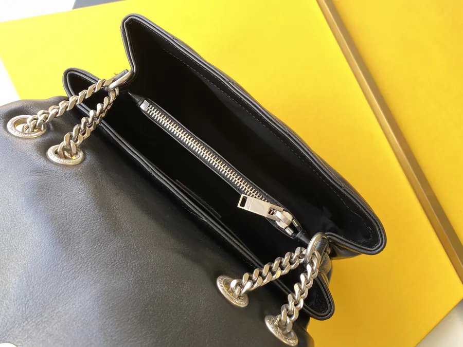 SLP Bucket Bag with Original Calfskin and Vintage Silver Hardware